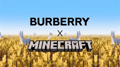 minecraft burberry collab|Burberry Minecraft.